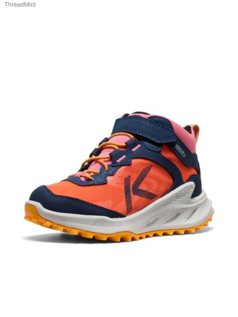 KEEN Unisex-Child Zionic Waterproof Hiking Boots Easy On Bungee